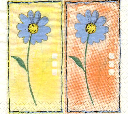 Little Flower - blau (E)